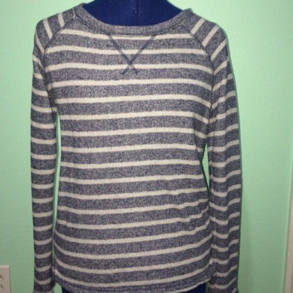 Dark blue and light gray Merona sweater